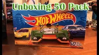 50 Pack Hot Wheels Unboxing
