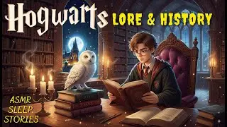 Harry Potter Sleep Story | Fall Asleep to 4 Hours of Cozy Hogwarts Bedtime Tales with Rain Ambience