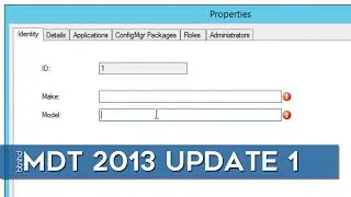 Using MDT 2013 with SQL to Deploy Applications by Make and Model