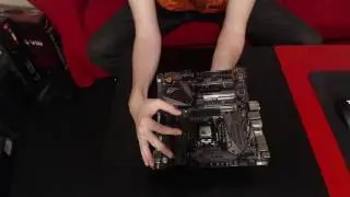 A closer look at the Maximus IX Apex. (it has Buildzoid literally written on it!)