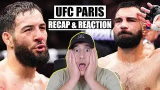 DOWN GO FIGHTING NERDS! UFC Paris: Imavov vs. Borralho RECAP & REACTION