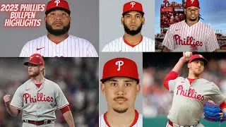 2023 PHILLIES BULLPEN HIGHLIGHTS #PHILLIES, #MLB