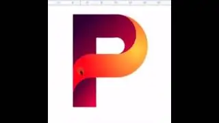learn how to make Logo of p best designing on coral draw X7