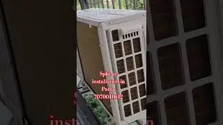 split ac installation Best service in patna #acrepairing #split #tvrepair #installationservices