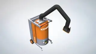 KEMPER MaxiFil Clean appareil d'aspiration nettoyable des fum&eacute;es de soudage