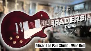 Gibson Les Paul Studio &ndash; Wine Red  - 8 lb 1 oz  | Classic Tone, Modern Feel