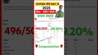 uk board 2025 topper, uk board class 10th topper 2025,up board 2025 result kab aayega