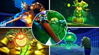 BOB ESPONJA: TITANES DE LAS MAREAS - TODOS LOS JEFES - ALL BOSSES