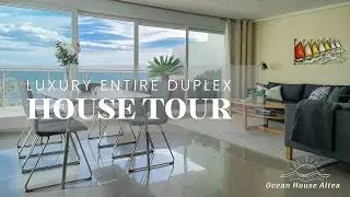 House Tour: Airbnb rental luxury duplex in Altea, Spain