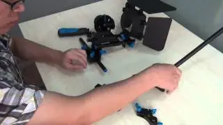 All-in-one Kit for stable and comfortable shooting