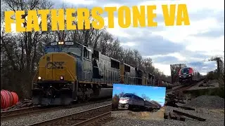 Winter Trains At (Featherstone VA)