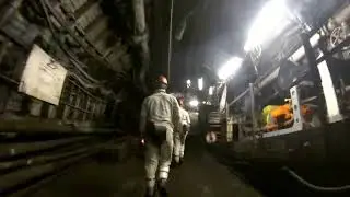So war es Untertage: Befahrung Steinkohlebergwerk Auguste Victoria - Übertage bis zum Abbaustreb