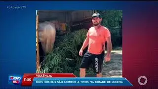 Dois homens são mortos a tiros na cidade de Lucena - O Povo na TV
