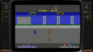 Double Dragon (Atari 2600) Gameplay | The Infamous Beat &rsquo;Em Up Port on Classic Hardware