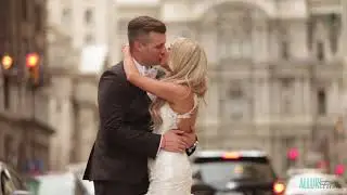 Golden Gates Philadelphia Wedding | Ceremony filmed by Allure Films wedding videographer.