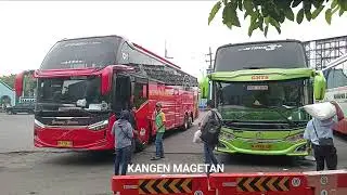 KANGEN MAGETAN Merah Hijau Bus Gunung Harta Terminal Maospati