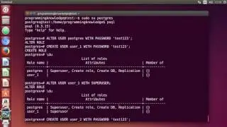 How to Install and configuration PostgreSQL on Ubuntu Linux