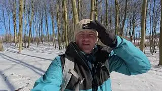 Two days on a hike near St.Holte. Autumn and winter in one video. Два дня пешком около ст. Хольте.