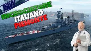 PIEMONTE, I SUOI 254mm SPARANO SAP..E FANNO MOLTO MALE! ⚓WORLD OF WARSHIPS ITA⚓