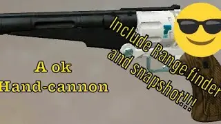 My god roll hand cannon