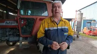 Dad's Massey Ferguson 590 - First day out