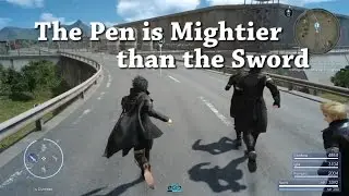 Final Fantasy 15: The Pen is Mightier than the Sword - Side Quest