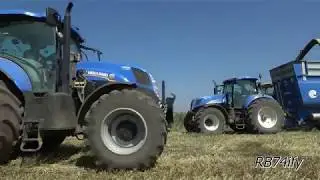 TRITICALE SILAGE - NEW HOLLAND FR9090 & 9060 CASE IH Magnum 335 CLAAS Xerion 3800 CROSETTO FLIEGL