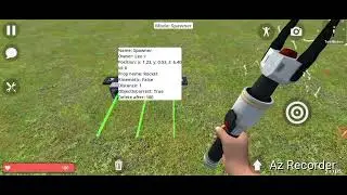 How to make an automatic rocket spawner in hypper sandbox