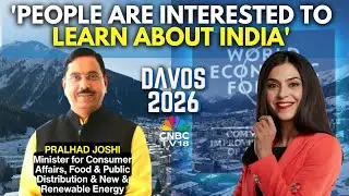 I Have Met Over 20 Big Investors In The Last 3 Days: Union Minister Pralhad Joshi | Davos 2026