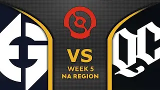 EG vs Quincy Crew - TOP 1 UPPER DIV - DPC 2021 NA WINTER LEAGUE Dota 2 Highlights