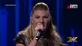 Michela Pace - Shallow on X Factor Malta | Live Show 3