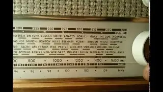 Radio GRUNDIG 3010H - szukanie stacji