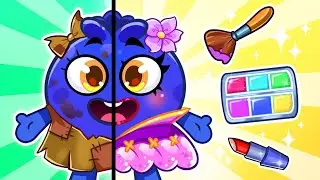 Magic Makeover Time ✨ Paper Dolls Dress Up & Crafts | Funny & Educational Kids Cartoons