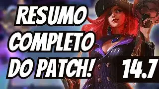 Patch 14.7 MUDA o META! Nerfs em Zac, Samira e Exotech + Buffs para Cho'Gath e Transgressores