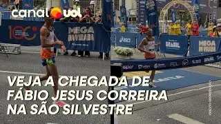 BRASILEIRO FICA EM 3º NA PROVA MASCULINA DA SÃO SILVESTRE; VEJA O MOMENTO DA CHEGADA