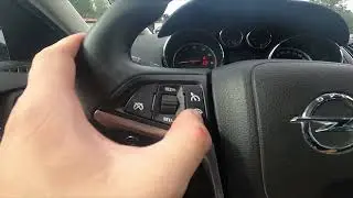 How to Enable or Disable Speed Limiter in Opel Zafira C ( 2011 &ndash; 2019 )