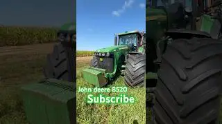 John deere 8520 #tractor #johndeere #farming #agriculture #farmlife #machinery #machine #8520 #fyp