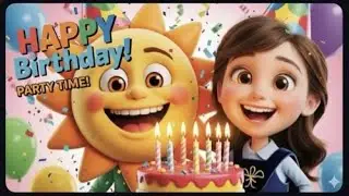 Bilingual Birthday Music for Kids | Fun Party Songs 💛