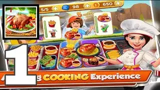 Cooking Crush Madness Crazy Chef Cooking Games (Level 1-3) - Android Games
