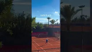 And you, what&rsquo;s your safe place? ☁️ #tennis #shortvideo #sports #tennisvideo #tennispro #tennisvideo