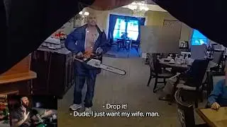 HE BROUGHT A CHAINSAW INTO A NURSING HOME