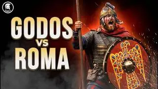The rise of the Goths and the sack of Rome by Alaric in 410