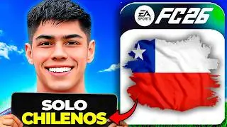 De 4ta a ganar la CHAMPIONS con CHILENOS en FC26
