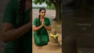 சிவ லிங்கத்தை காக்க நினைத்த பெண் | Trending Of | #shorts #trending #shivam