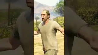 Trevor Showing something to bikers #gta #shorts