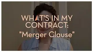 What's In My Contract: Merger | Minute Law | Spear IP