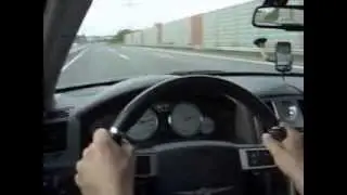 Chrysler 300C SRT8 autobahn 270 km/h