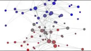 Spectral graph reduction of a temporal and social network