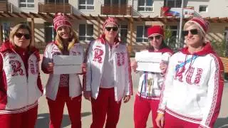 Sochi 2014 - Russian women's national hockey team invites you to the Opening Ceremony 14.02.2014