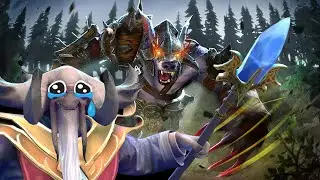 Aghanim's Labyrinth: The Conundrum Continuum 2021 - Ursa gameplay / Лабиринт Аганима - Урса